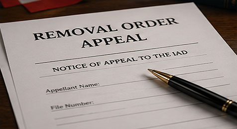 Removal Order Appeals — Deportation Defence hero image